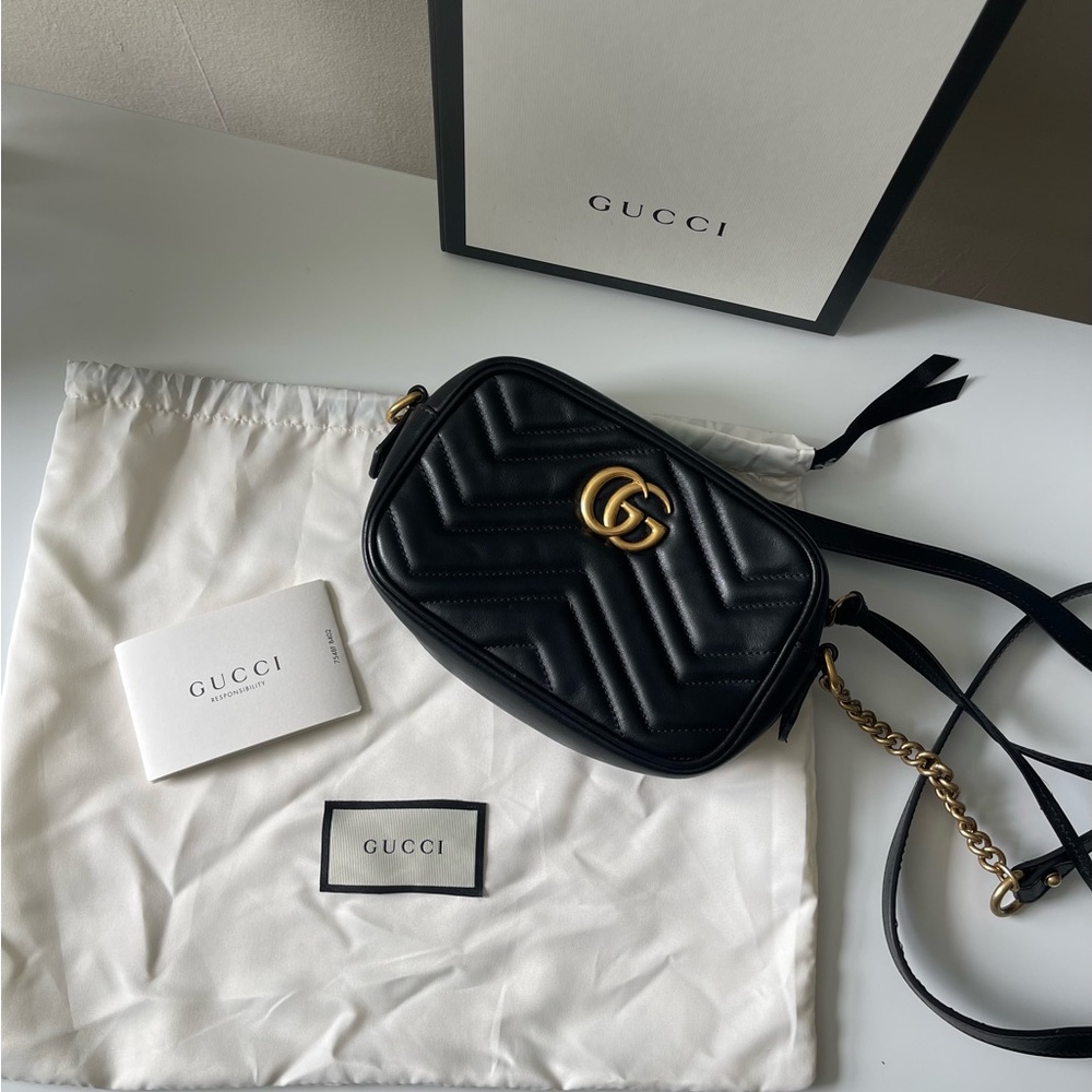 Gucci GG Marmont matelassé mini bag - Picture 5 of 10